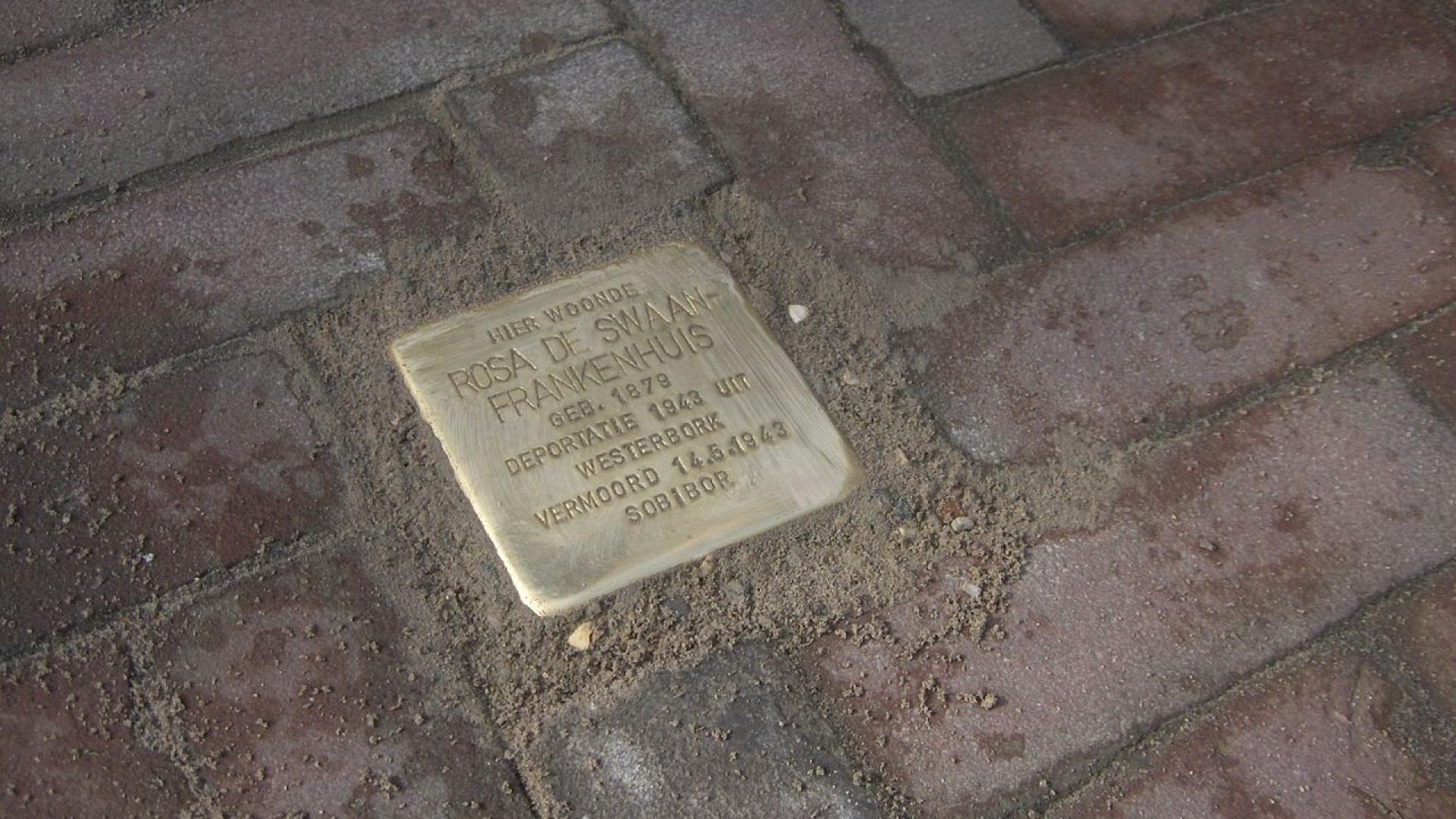 Voorbeeld stolpersteine